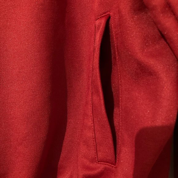 Vintage Fred Perry Sportswear Full Zip Striped Track Jacket Red Men’s Size Large - Picture 7 of 14